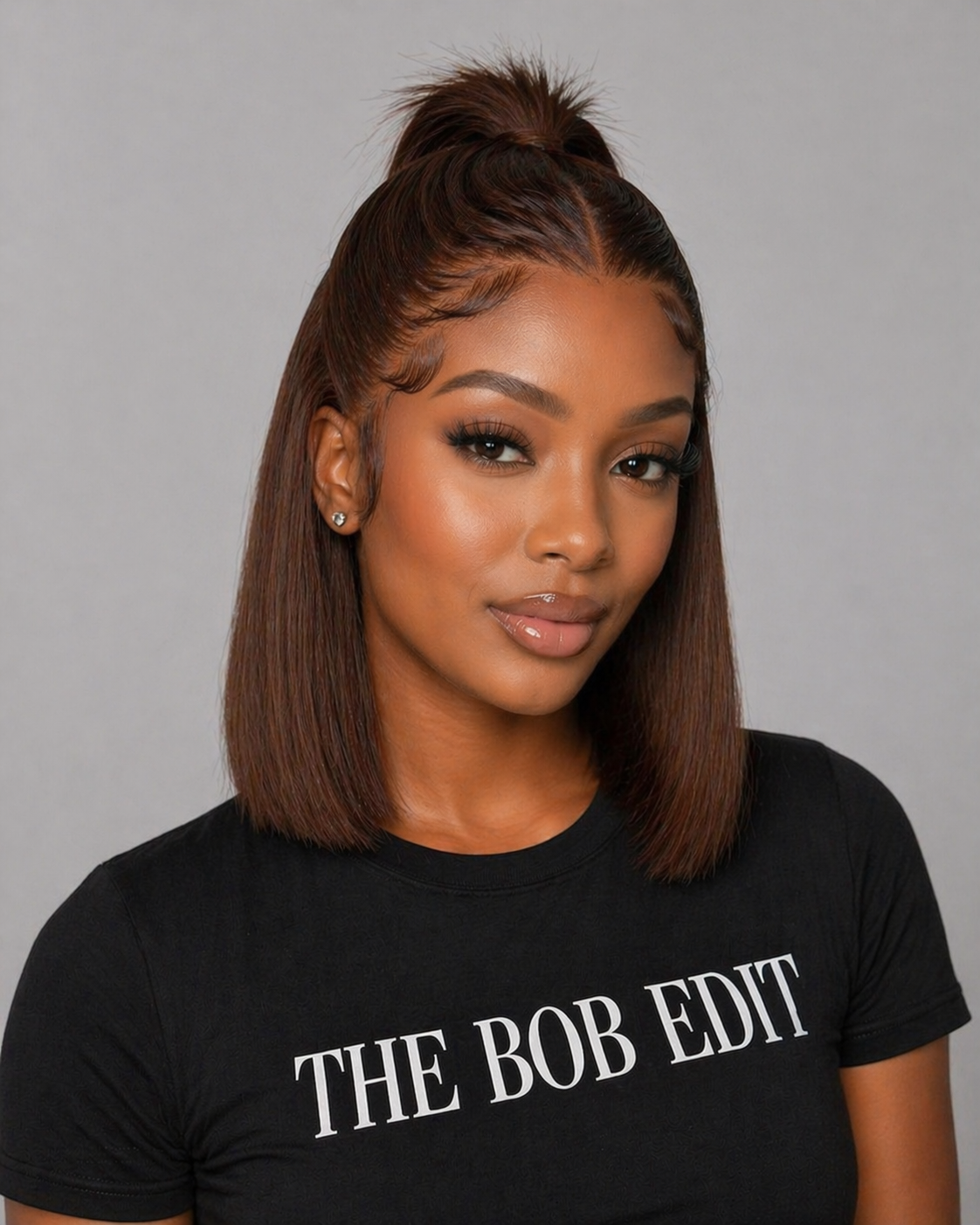 Miss Dusty Brown #4 Bob Wig 2x6