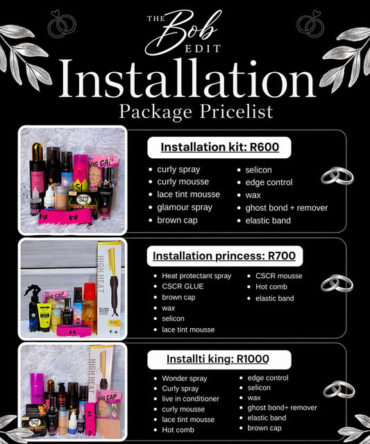 The Bob Edit Installation Kit
